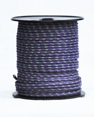 Corda PES djembe 6 mm Viola / verde 100 m