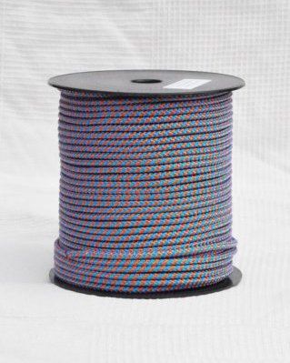 Corda PES djembe 5 mm Diagonale Blu / rame 100 m