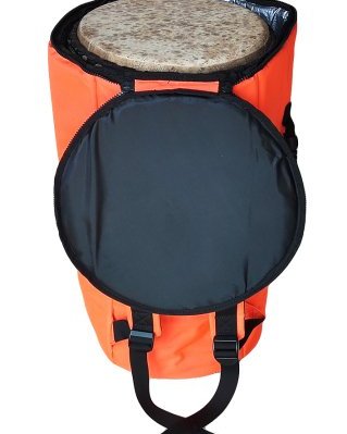 Borsa djembè Percussion Africaine Classico XL Arancione