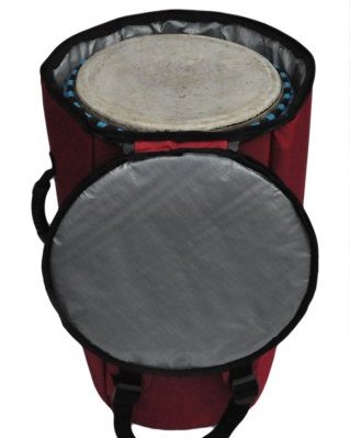 Borsa djembè Percussion Africaine Classico XL Rosso