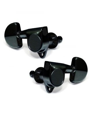 Meccanica accordatura per kora ngoni Nero