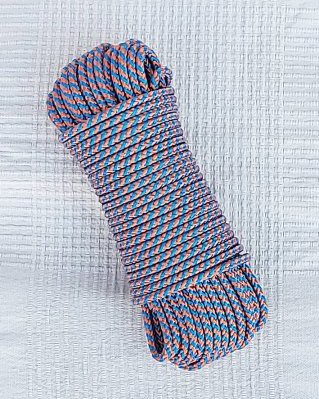 Corda PES djembe 5 mm Spirale Blu / rame 20 m