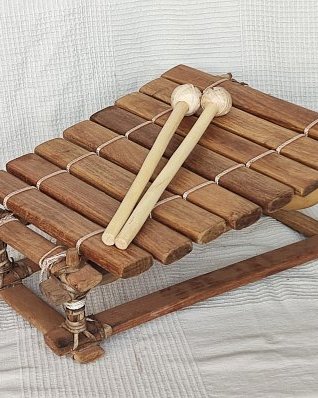 Strumento balafon pentatonico Bobo piccolo 8 tasti