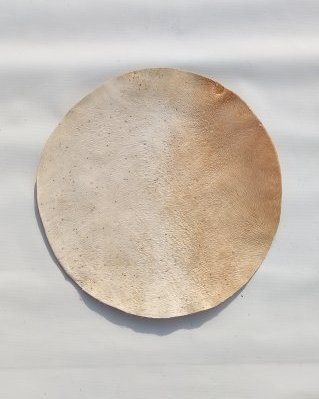 Pelle di mulo djembè fina con pelo M