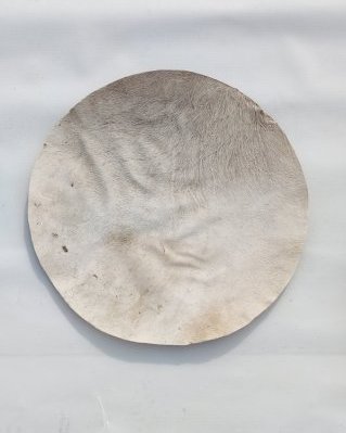 Pelle di asino djembè semi spessa con pelo M