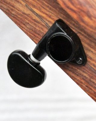 Meccanica accordatura per kora ngoni Nero