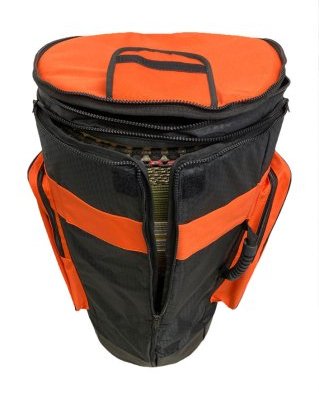 Borsa djembè Percussion Africaine Premium XL Arancione