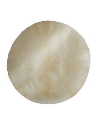 Pelle di capra djembè depilata molto spessa