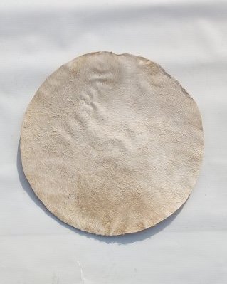 Pelle di asino djembè fina con pelo M