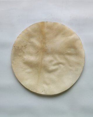 Pelle di alce djembè molto spessa rasata S