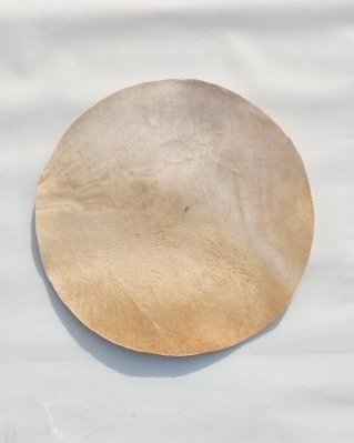 Pelle di asino djembè spessa con pelo M