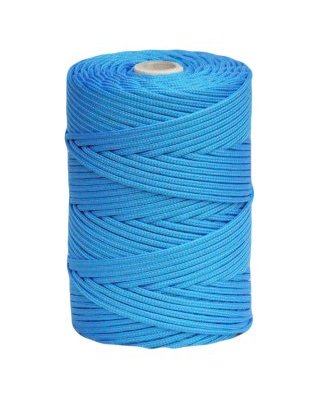 Corda tamburo djembè cava PA 4 mm Blu 160 m