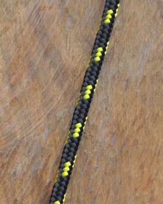 Corda PES djembe 6 mm Nero / giallo fluo 100 m