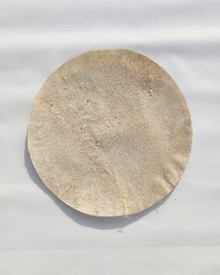 Pelle di mulo djembè molto fina con pelo M