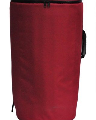 Borsa djembè Percussion Africaine Classico L Rosso