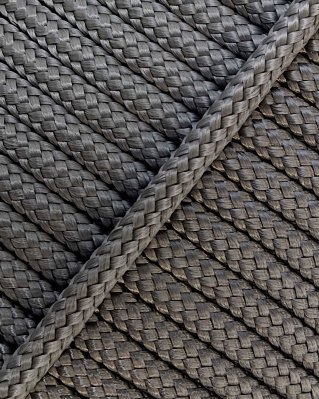 Corda tamburo djembè cava PES 6 mm Grigio 20 m