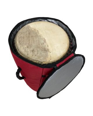 Borsa djembè Percussion Africaine Classico L Rosso