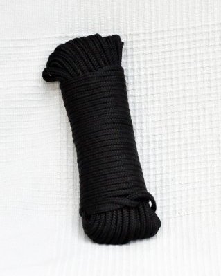 Corda tamburo djembè cava PA 5 mm Nero 20 m