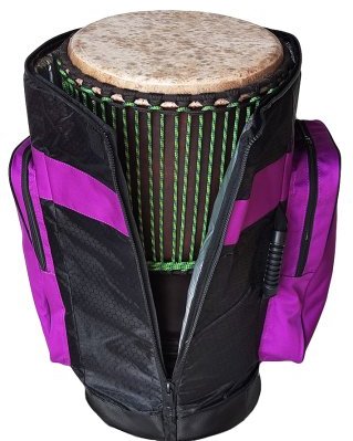 Borsa djembè Percussion Africaine Premium XL Malva