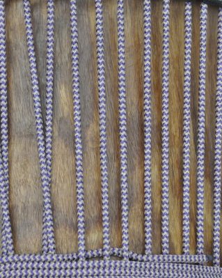 Corda PES djembe 5 mm Spina di pesce Viola / beige 20 m