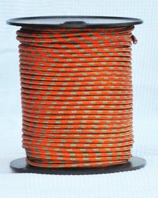 Corda PES djembe 6 mm Rame / verde 100 m