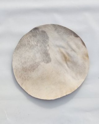 Pelle di asino djembè molto fina con pelo M